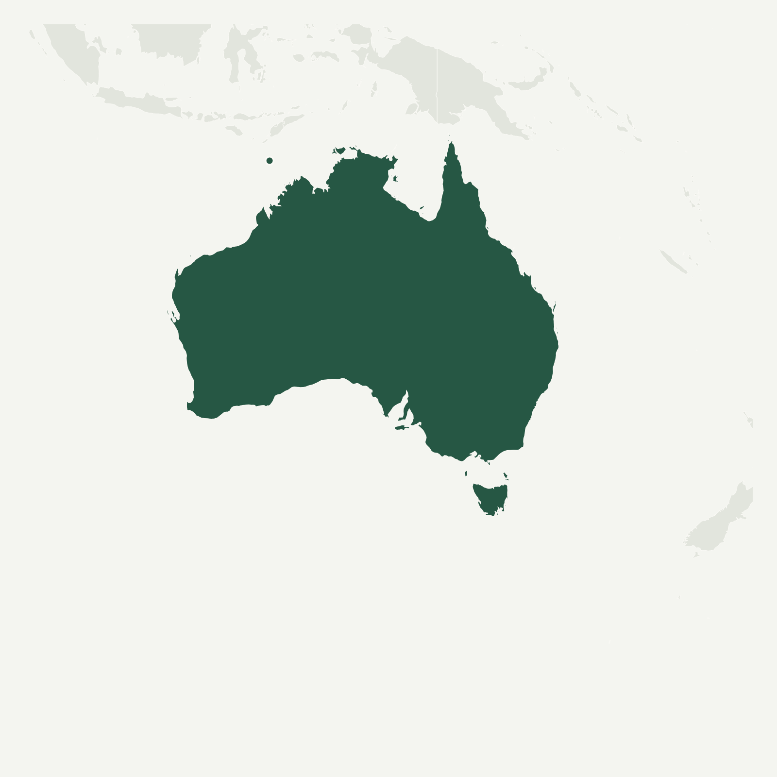 Gambaran geografi Australia