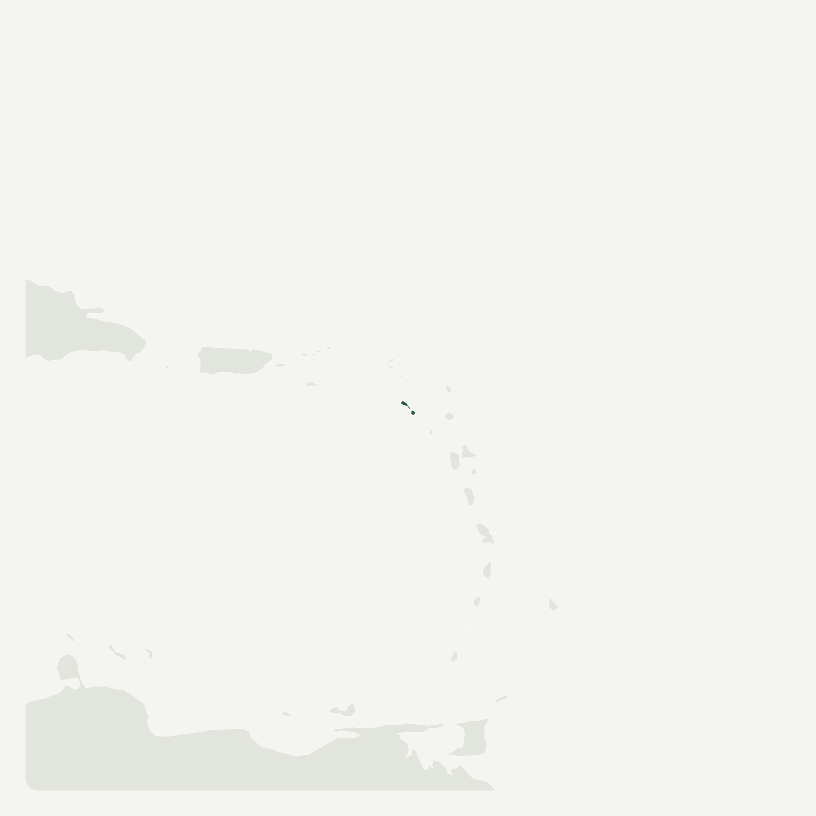 Gambaran geografi Saint Kitts dan Nevis
