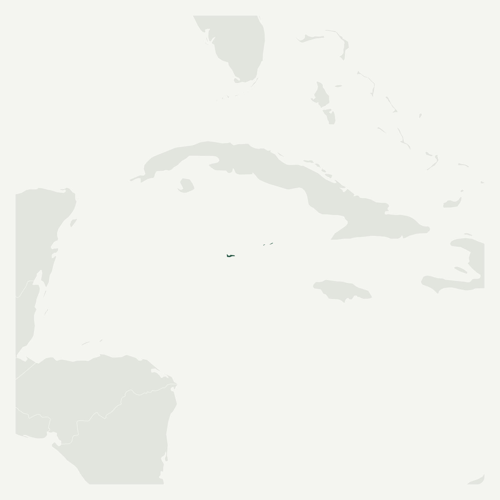 Gambaran geografi Kepulauan Cayman