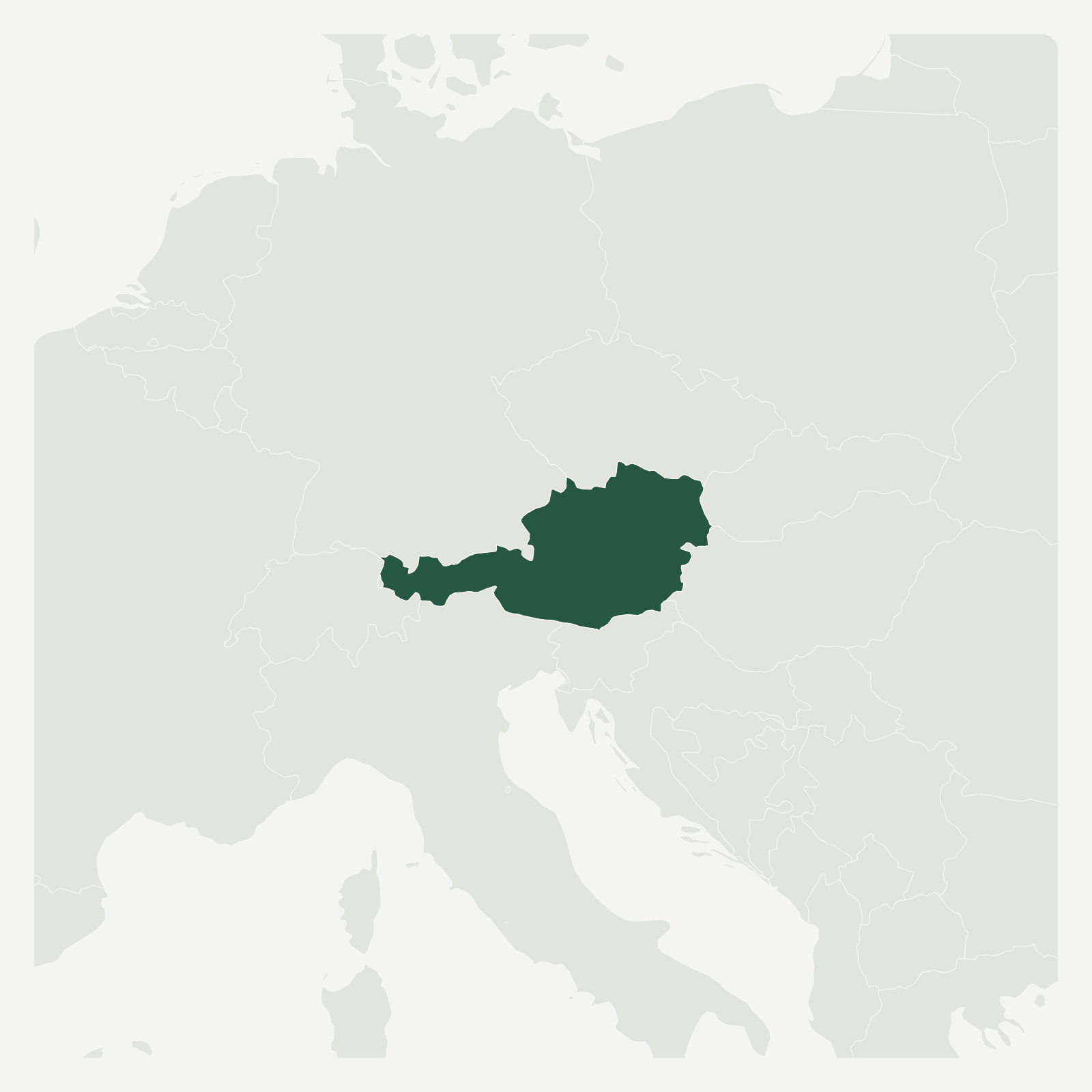 Gambaran geografi Austria