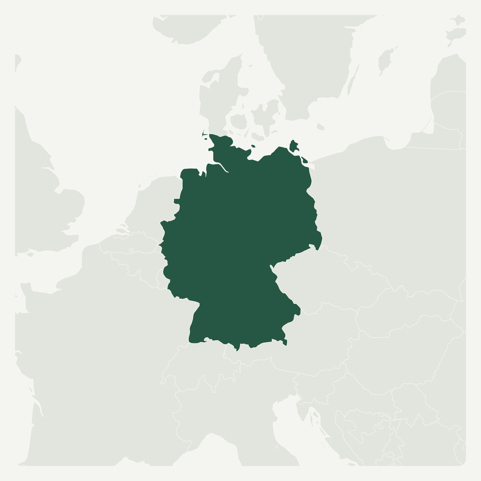Gambaran geografi Jerman