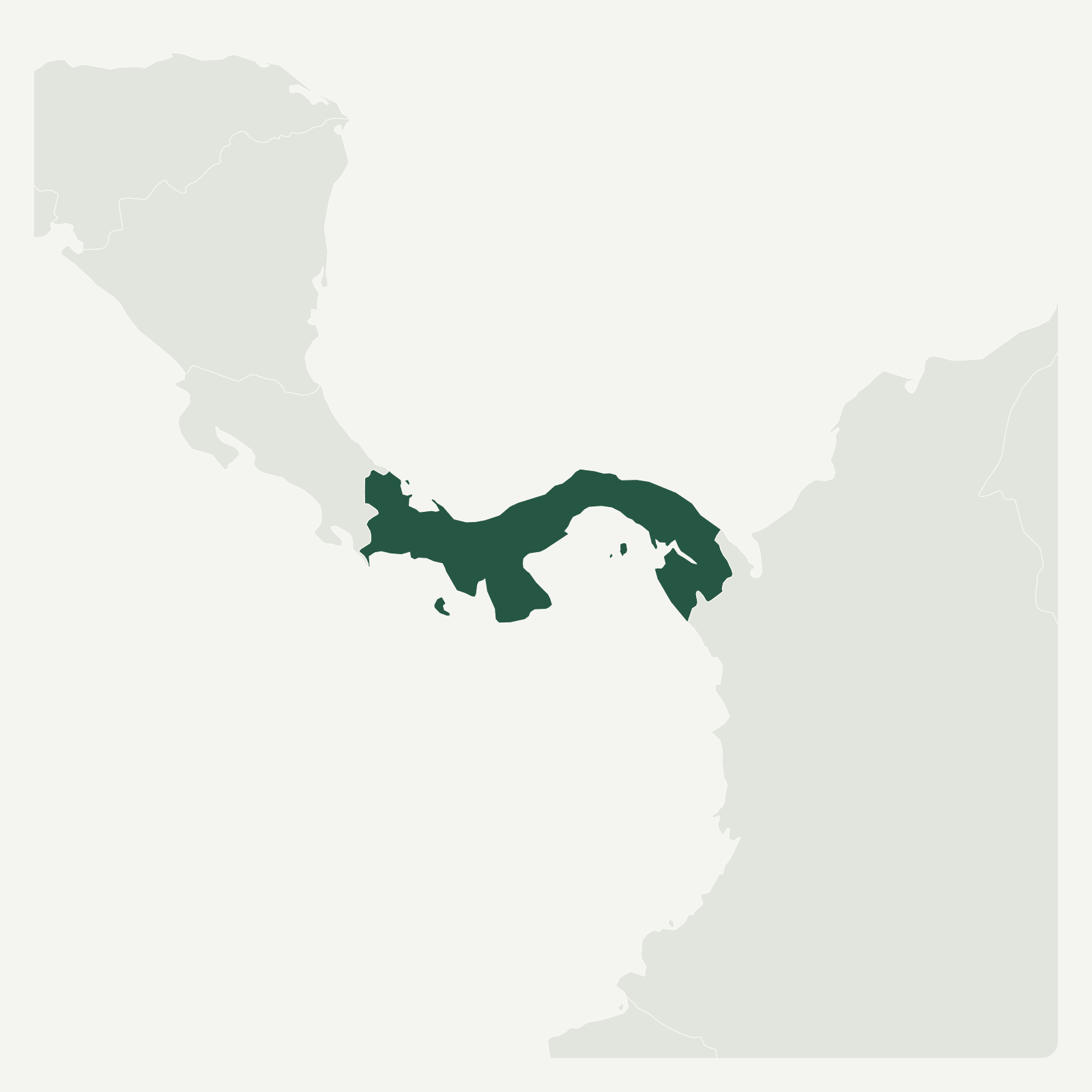 Gambaran geografi Panama