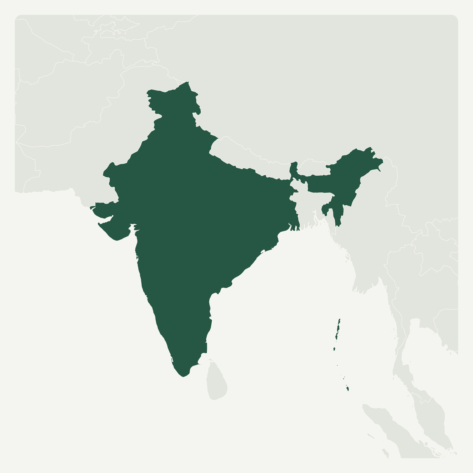 Gambaran geografi India