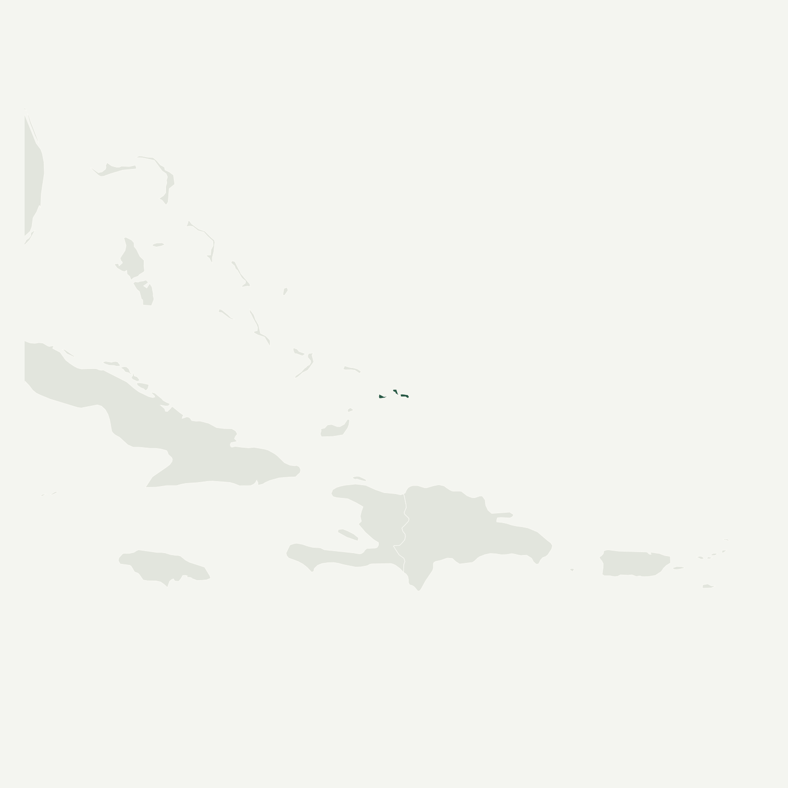 Gambaran geografi Kepulauan Turks dan Caicos