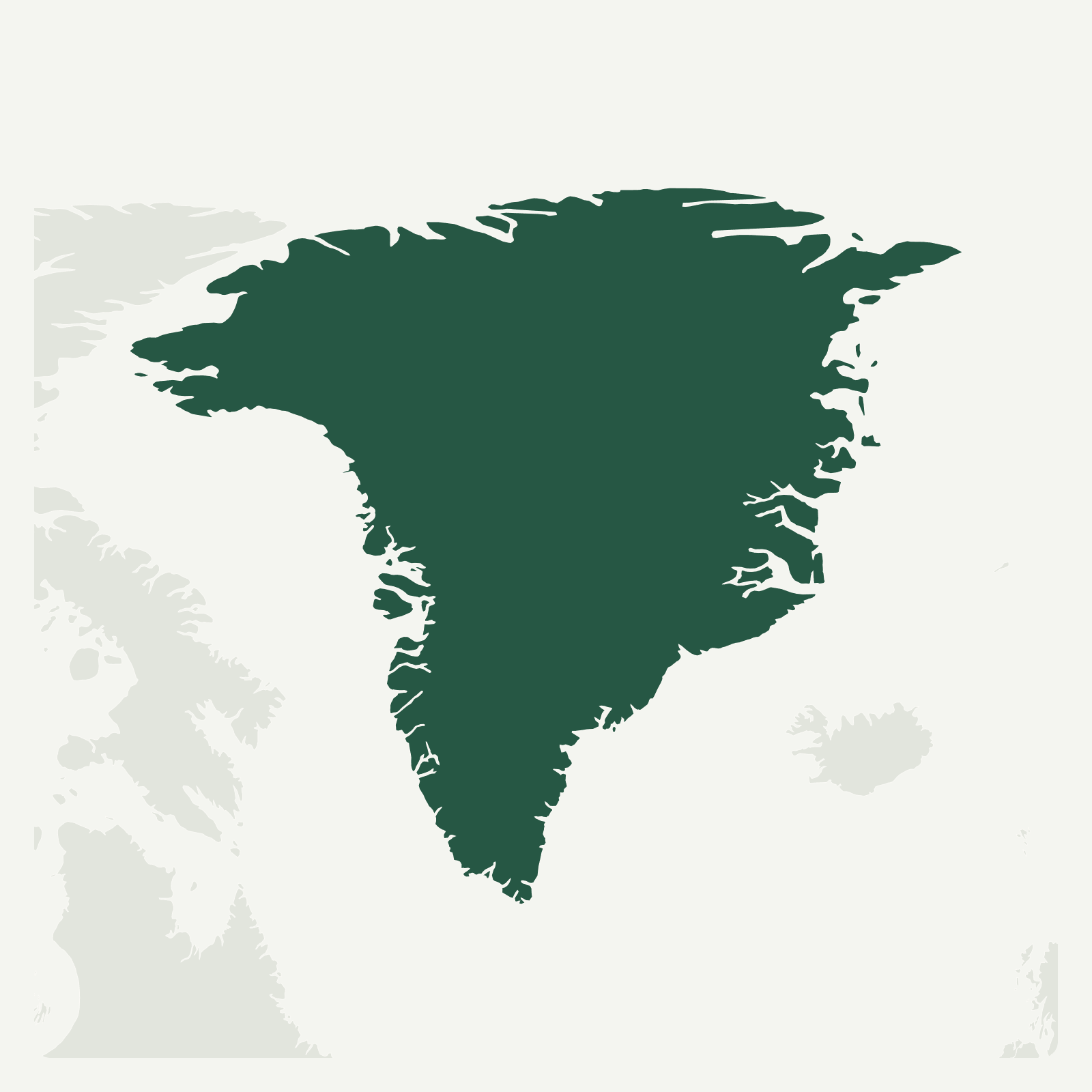 Gambaran geografi Greenland