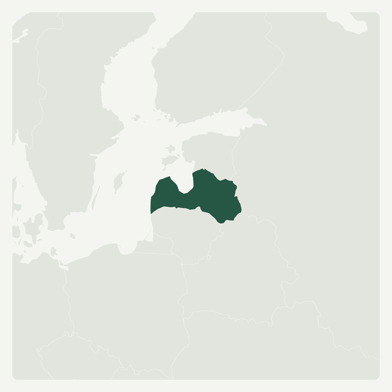Gambaran geografi Latvia