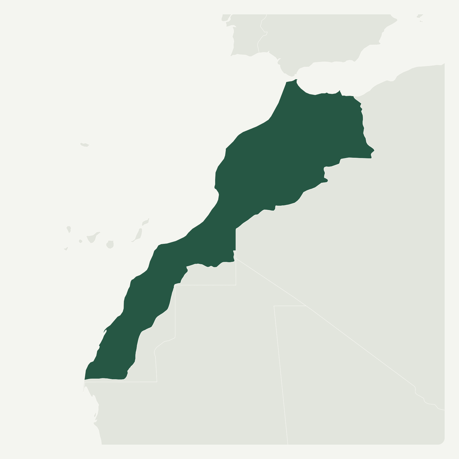 Gambaran geografi Maghribi