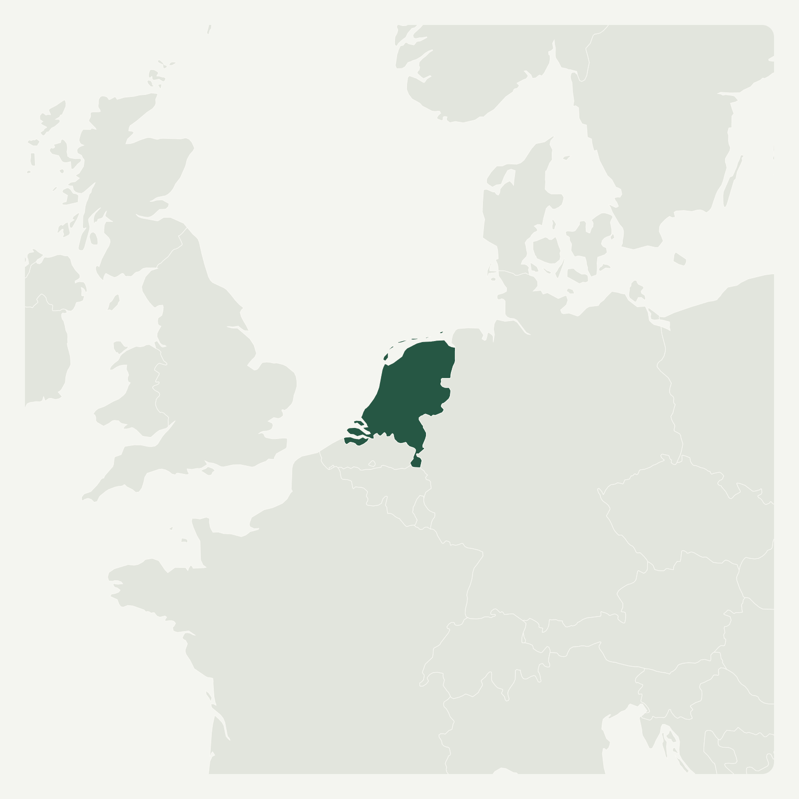 Gambaran geografi Belanda