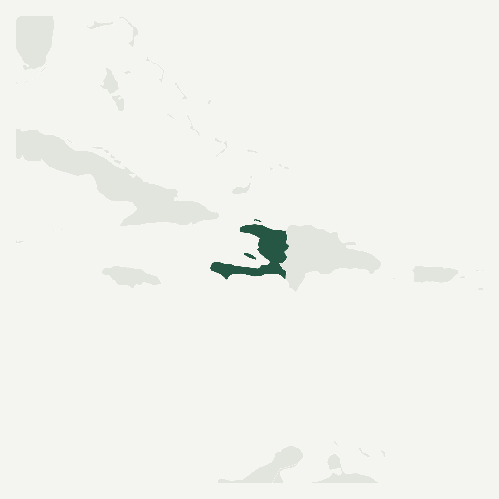 Gambaran geografi Haiti