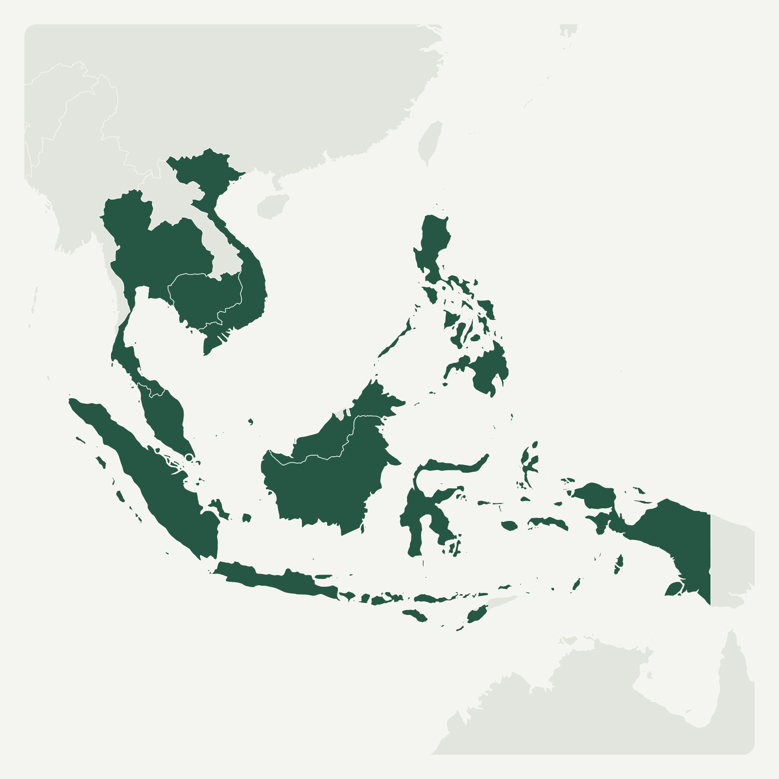 Gambaran geografi Asia (7 areas)