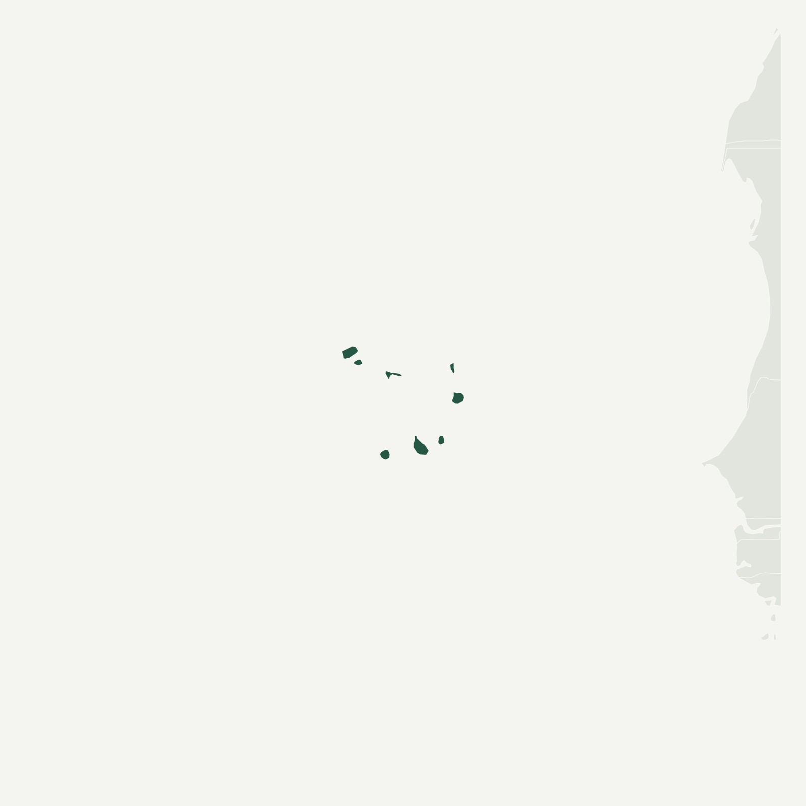 Gambaran geografi Cape Verde