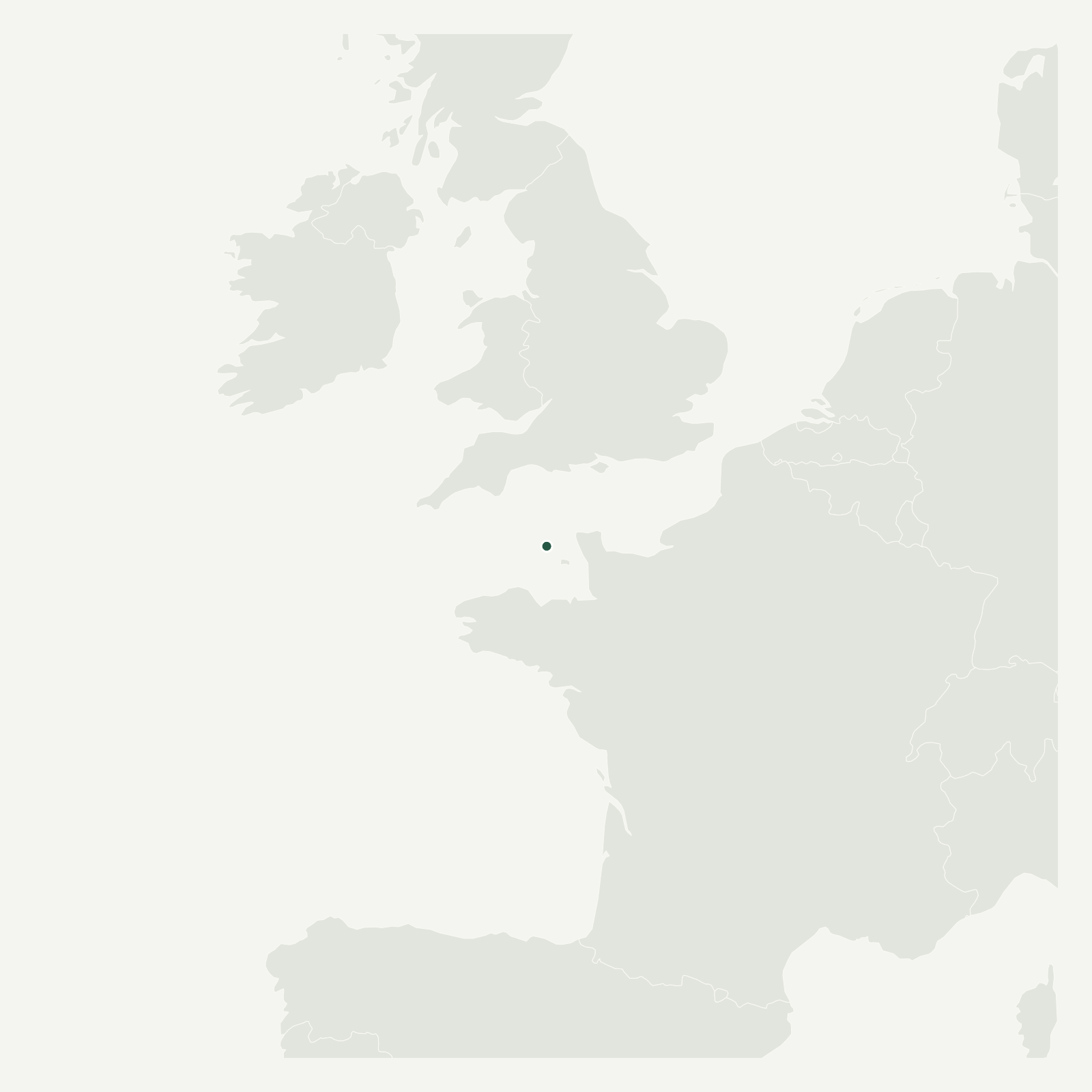Gambaran geografi Guernsey