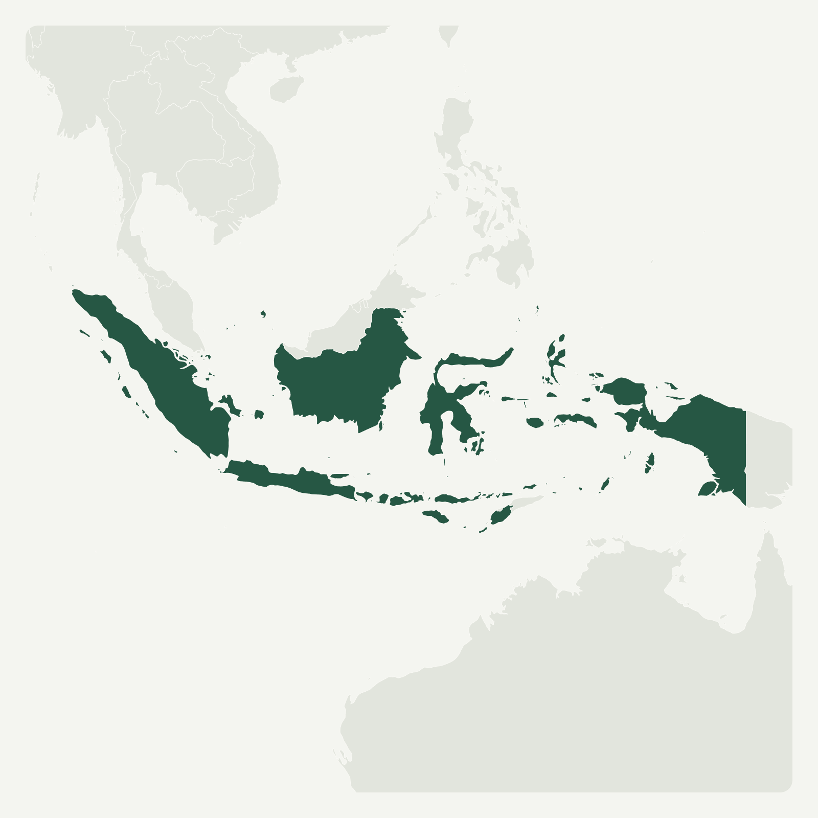 Gambaran geografi Indonesia