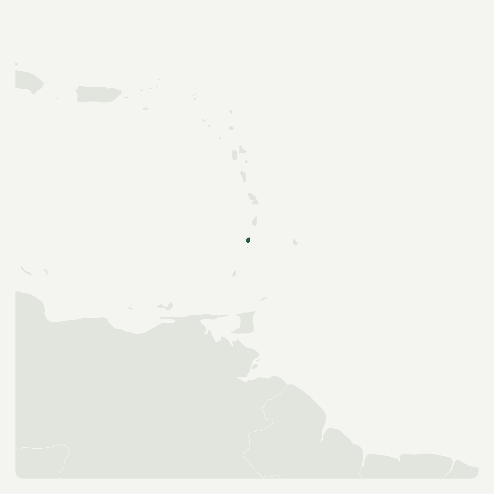 Gambaran geografi Saint Vincent dan Grenadines