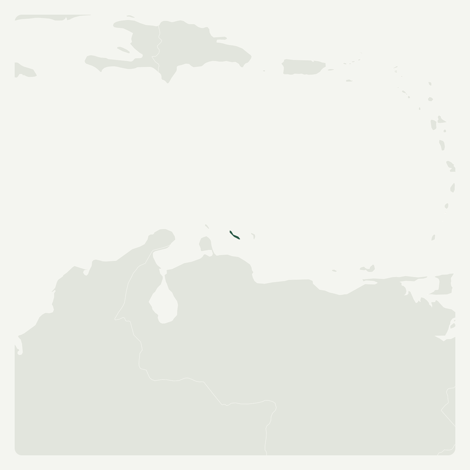 Gambaran geografi Curacao