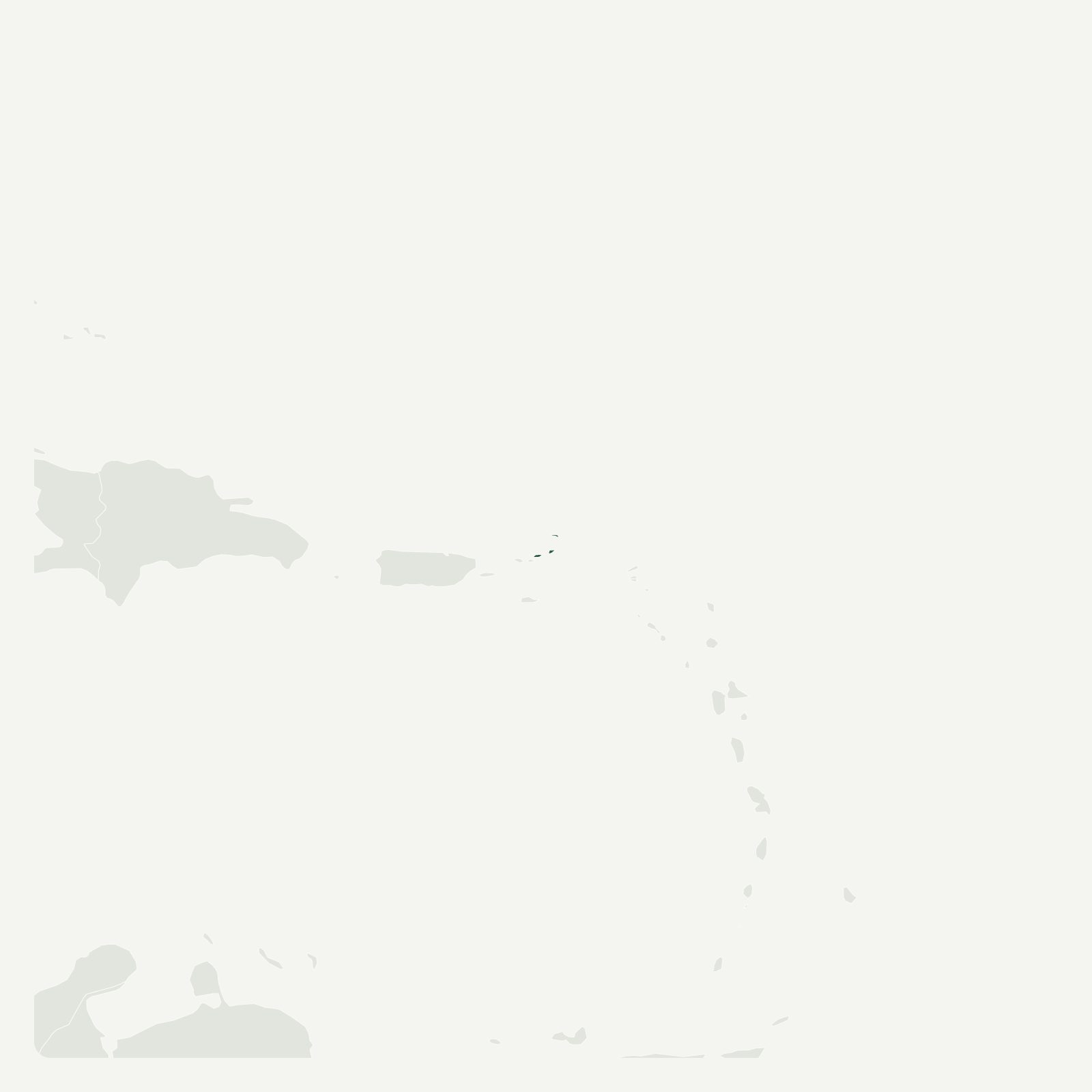 Gambaran geografi Kepulauan Virgin British