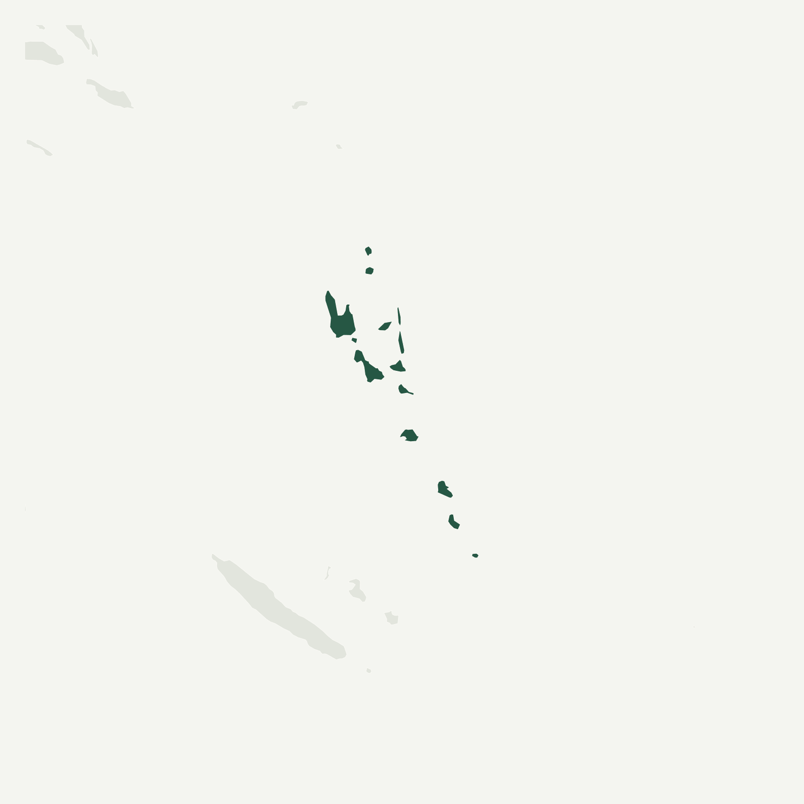 Gambaran geografi Vanuatu
