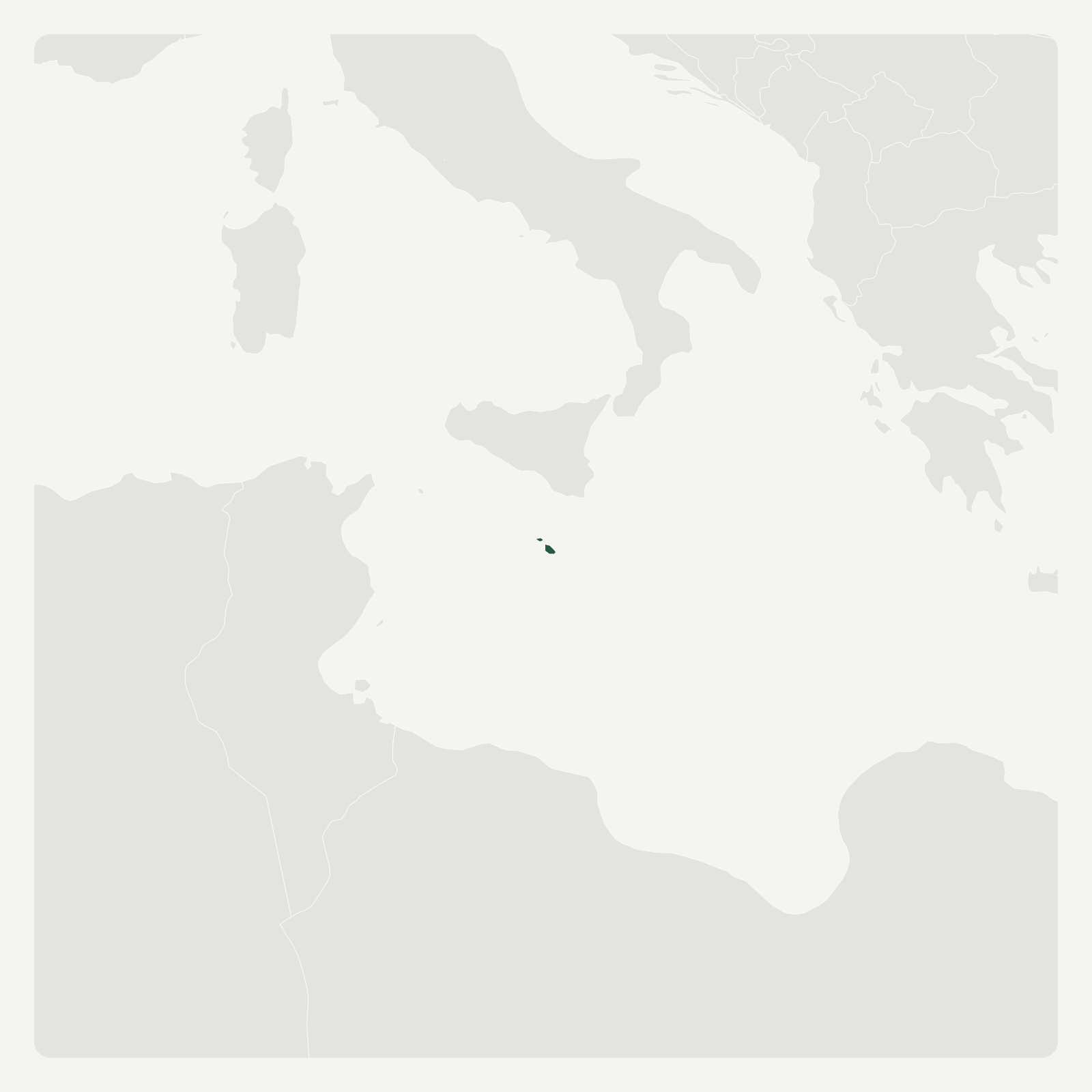 Gambaran geografi Malta