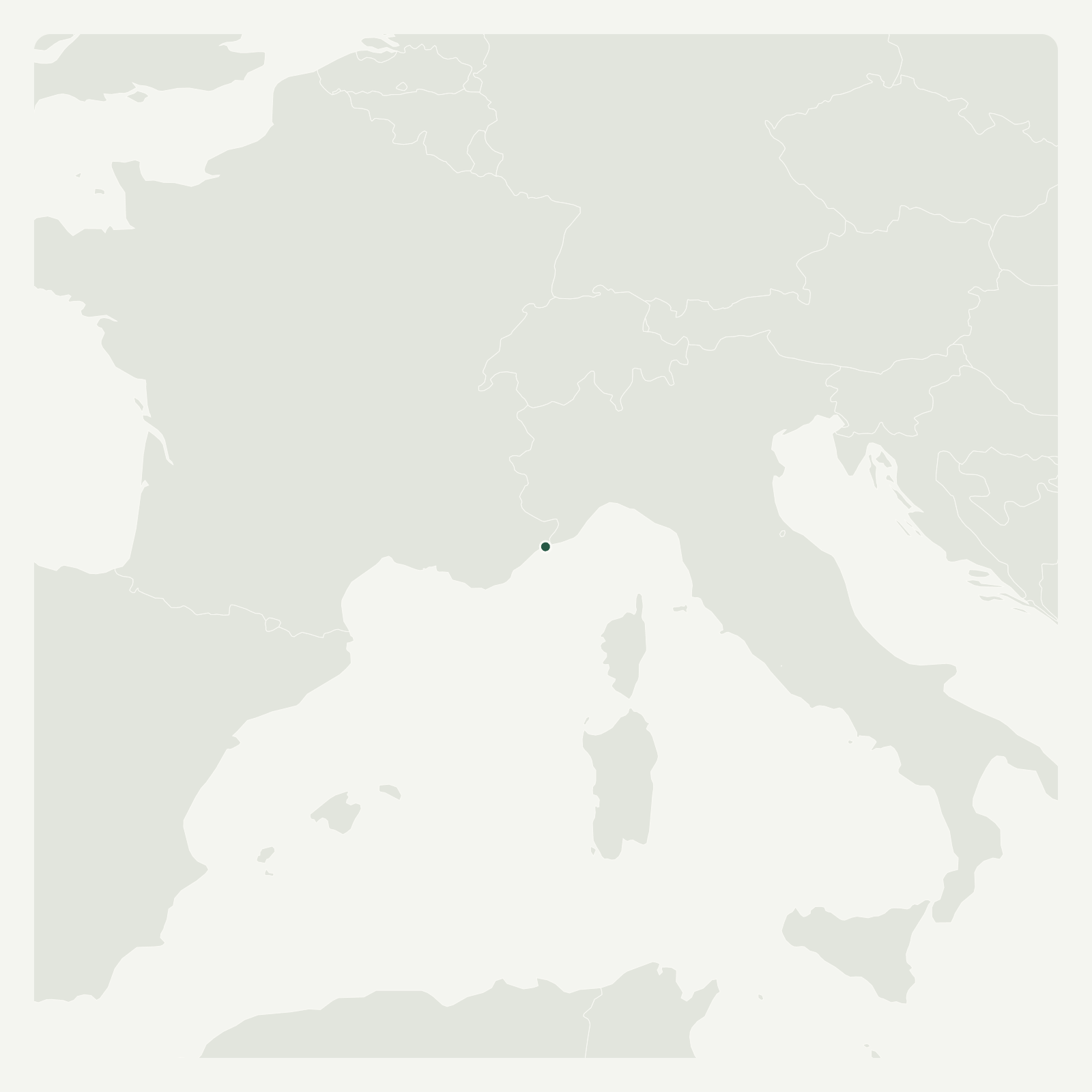 Gambaran geografi Monaco