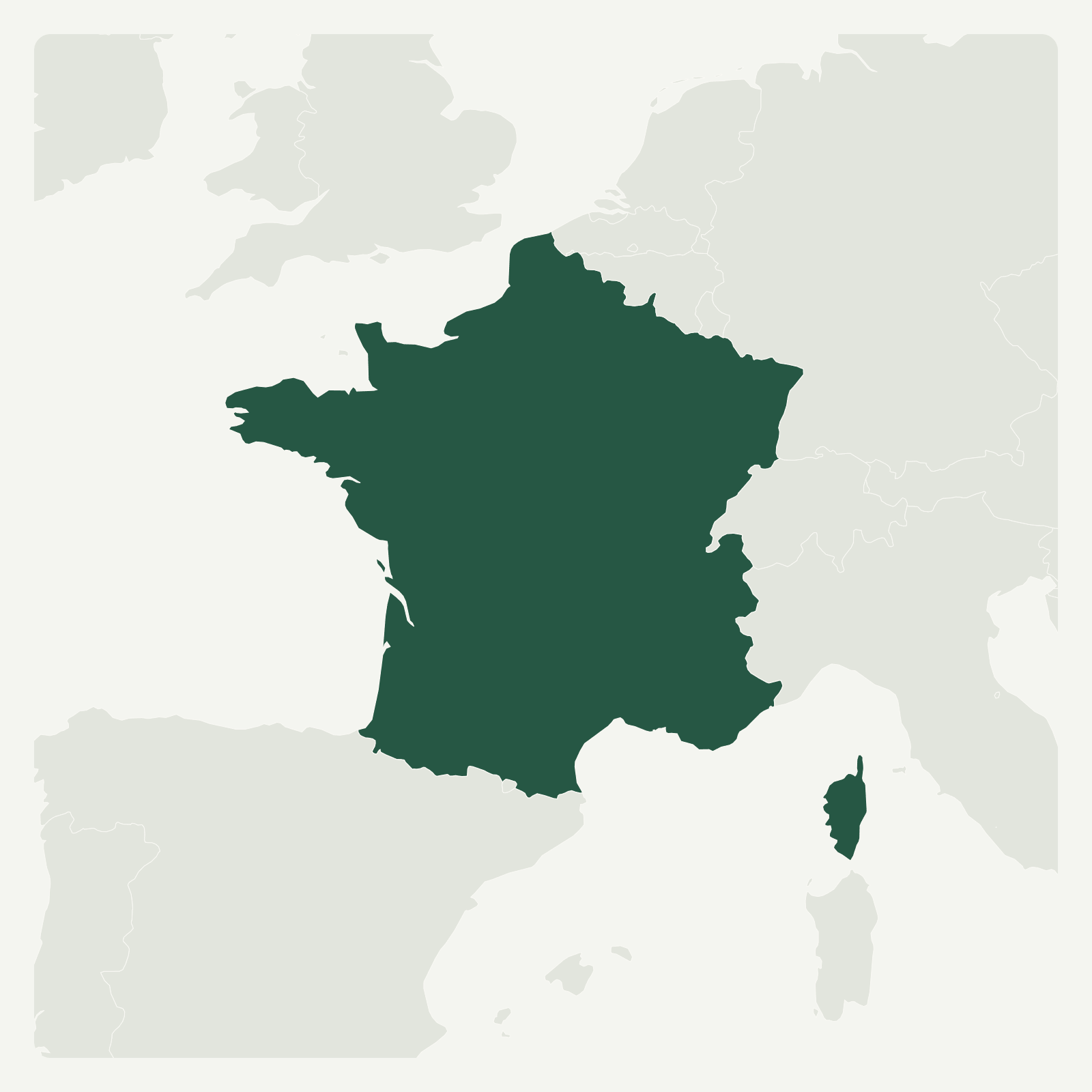 Gambaran geografi Perancis
