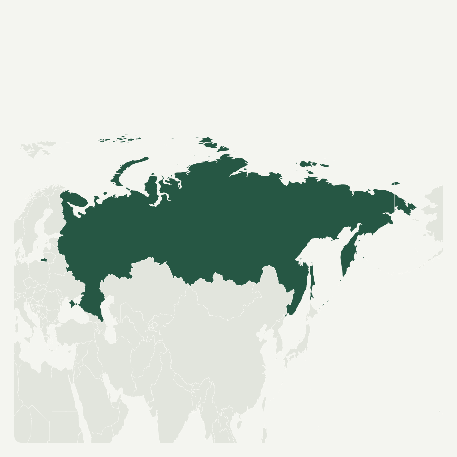 Gambaran geografi Rusia